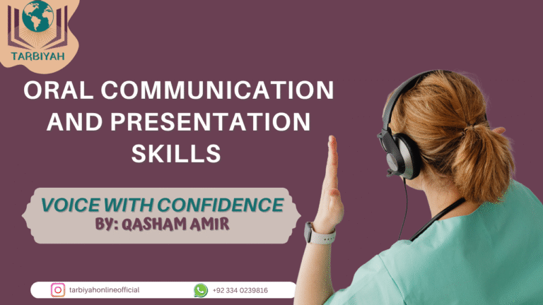 Oral Communication & Presentation Skills